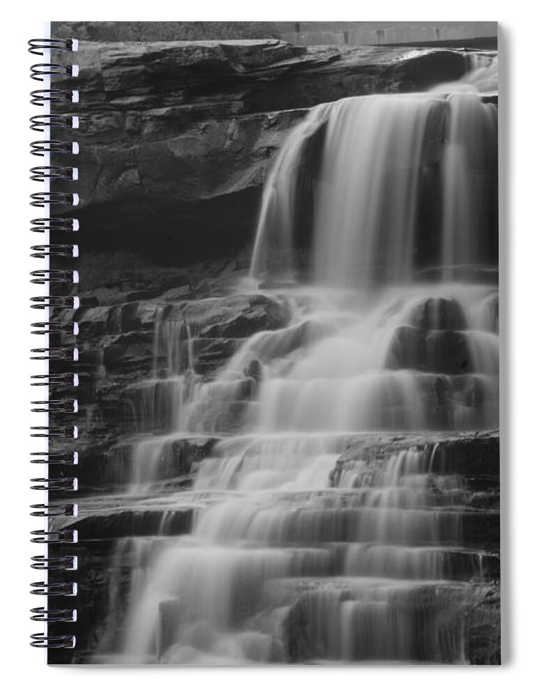  Spiral Notebook featuring the photograph Brandywine Falls by Brad Nellis