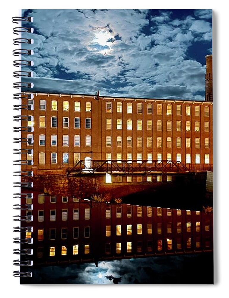  Spiral Notebook featuring the photograph Dover #4 by John Gisis