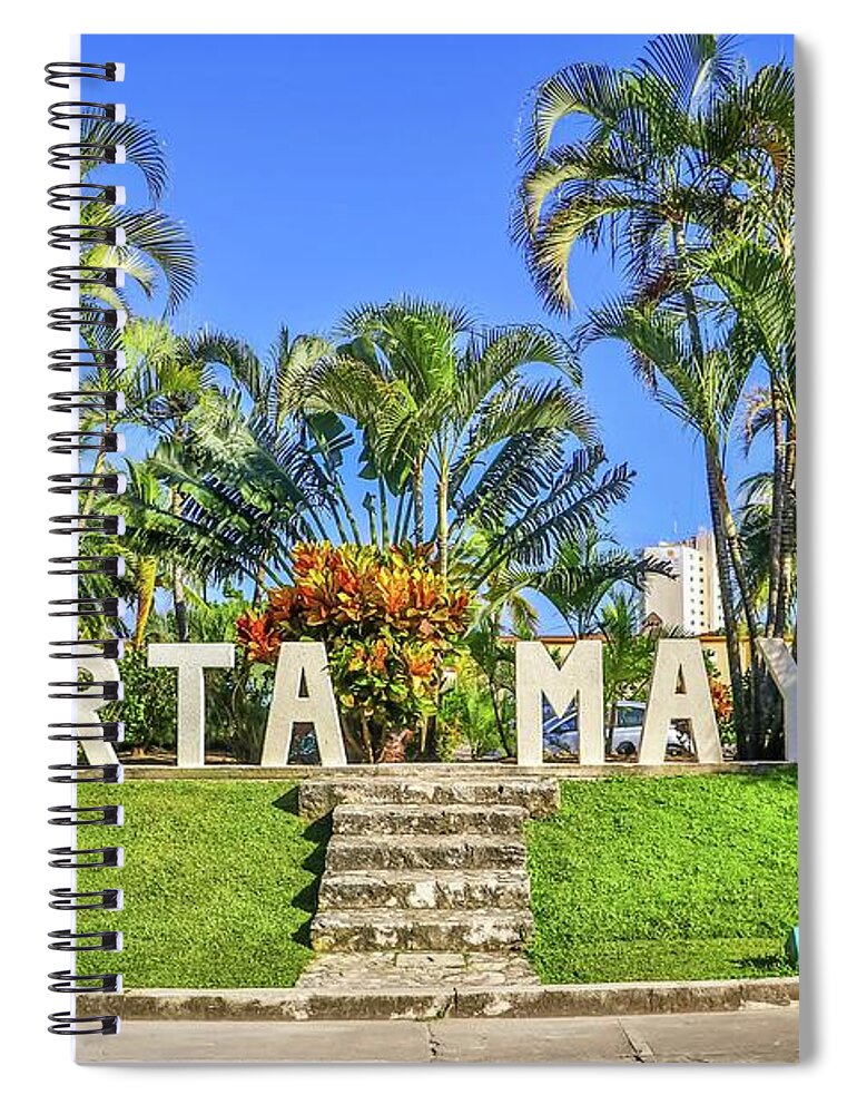 Cozumel Mexico Spiral Notebook featuring the photograph Cozumel Mexico #43 by Paul James Bannerman