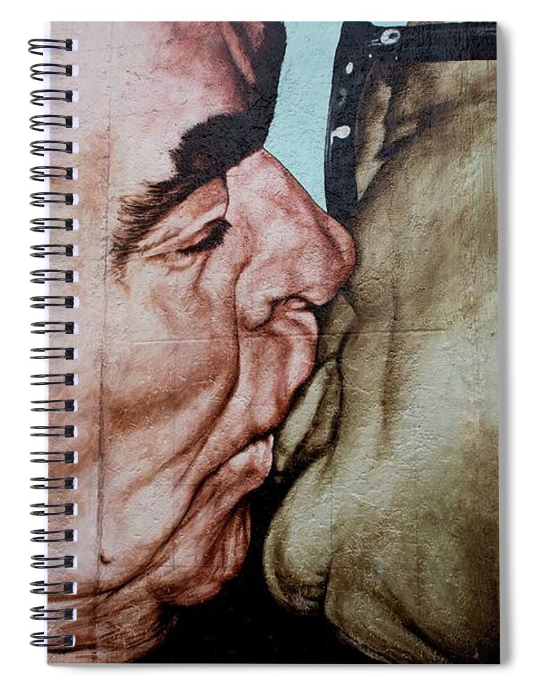 Germany Spiral Notebook featuring the photograph Berlin Wall #50 by Robert Grac