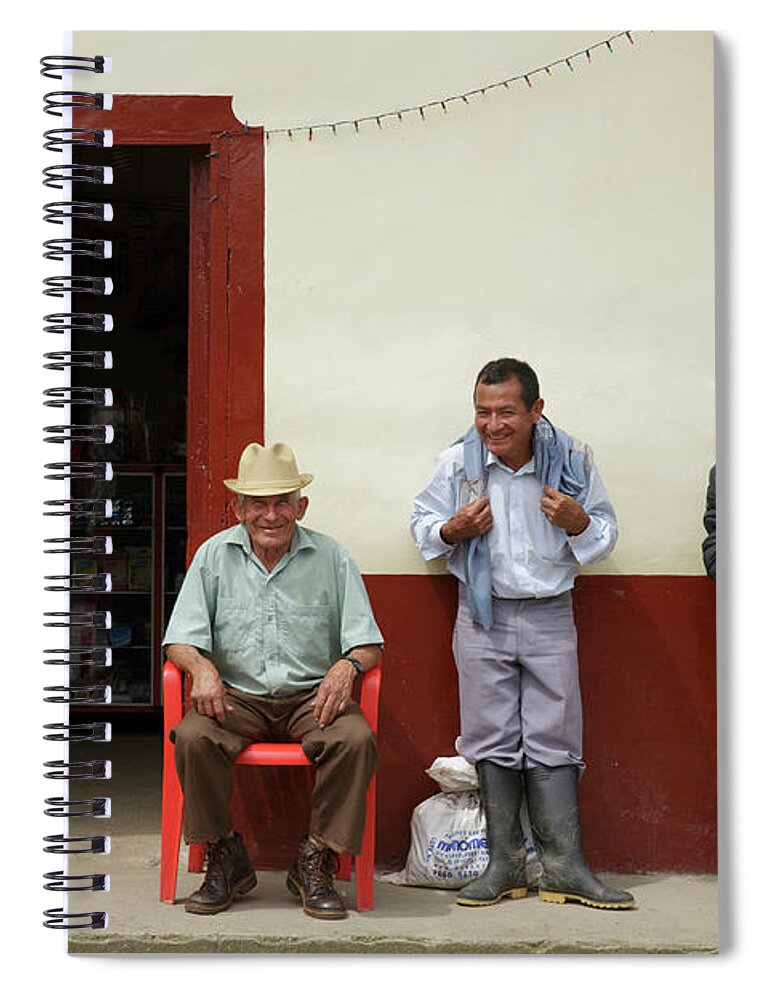 Colombia Spiral Notebook featuring the photograph Colombia #6 by Tristan Quevilly