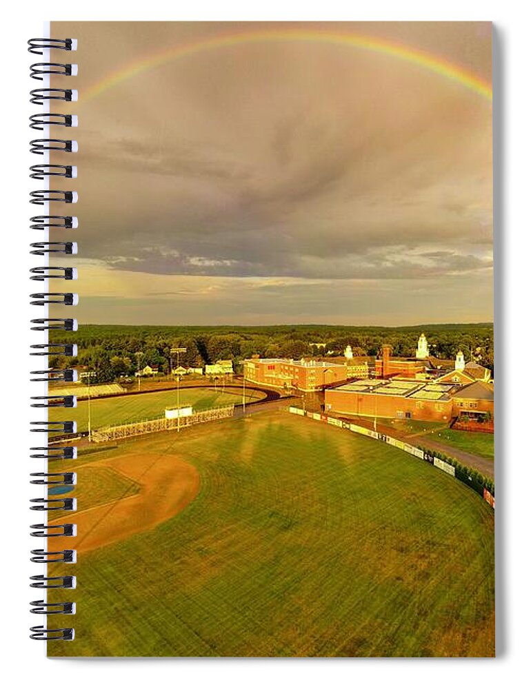  Spiral Notebook featuring the photograph Rochester #6 by John Gisis