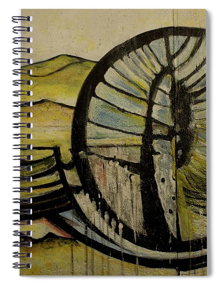 Germany Spiral Notebook featuring the photograph Berlin Wall #62 by Robert Grac