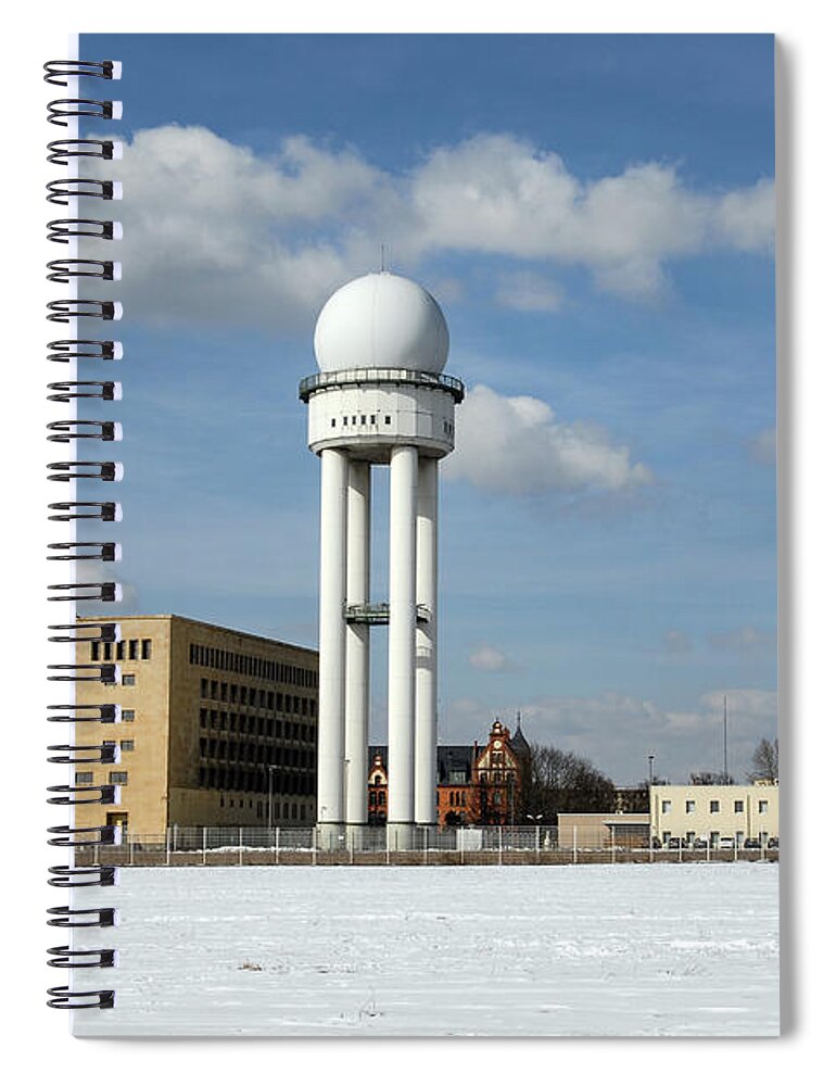 Architecture Spiral Notebook featuring the photograph Berlin #7 by Eleni Kouri