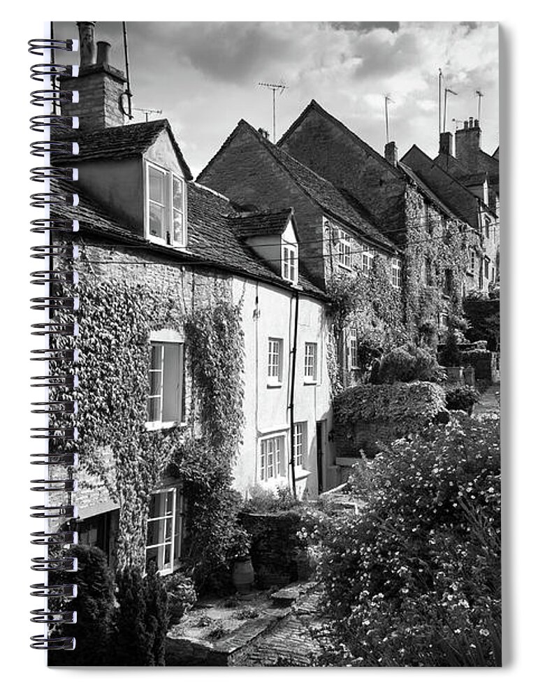 Britain Spiral Notebook featuring the photograph Picturesque Cotswolds - Tetbury #7 by Seeables Visual Arts