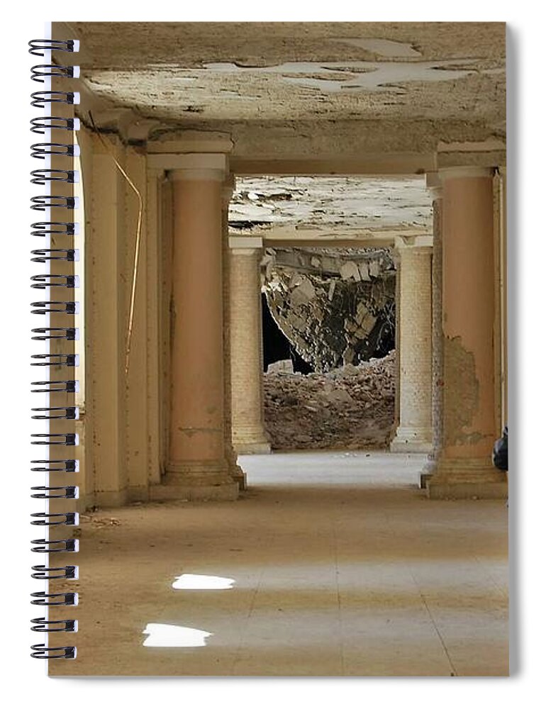  Spiral Notebook featuring the photograph #8 #8 by Jay Handler