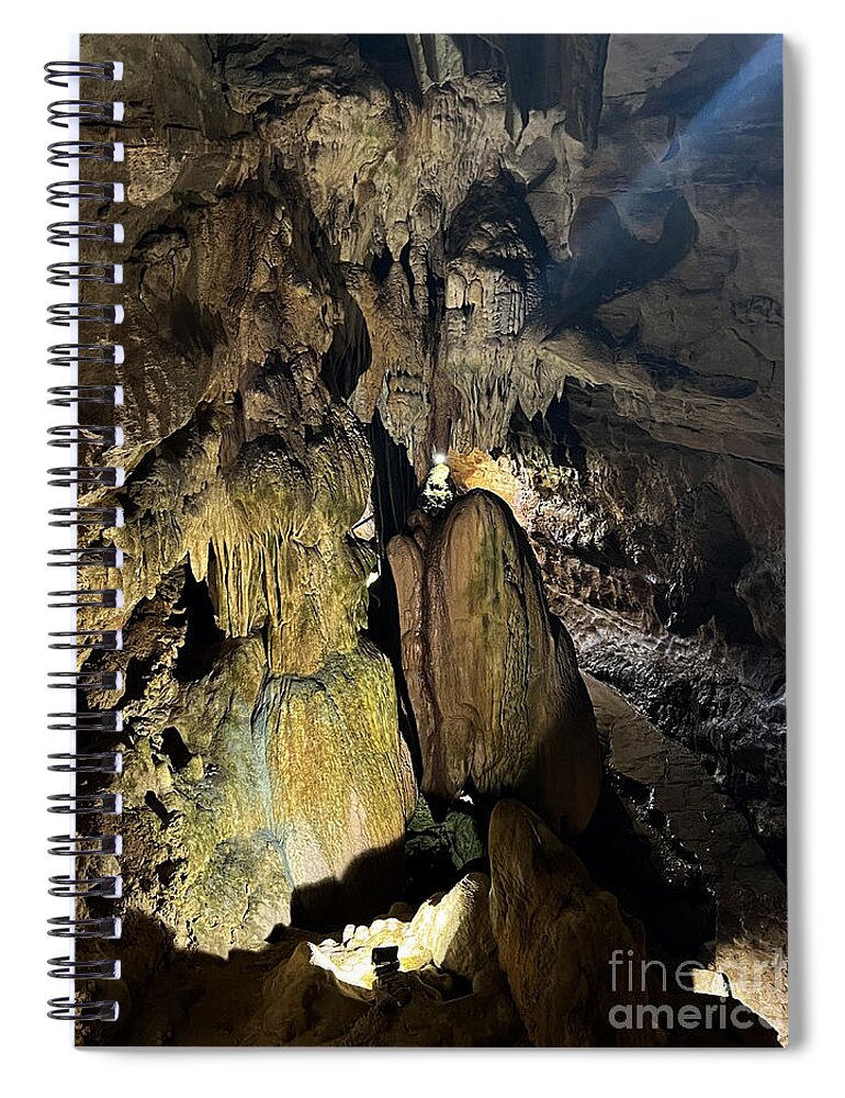 Mammoth Spiral Notebook featuring the photograph Mammoth Onyx #8 by Bill Richards