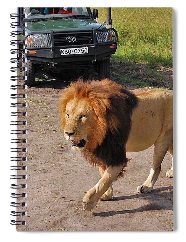  Spiral Notebook featuring the photograph 8k by Jay Handler