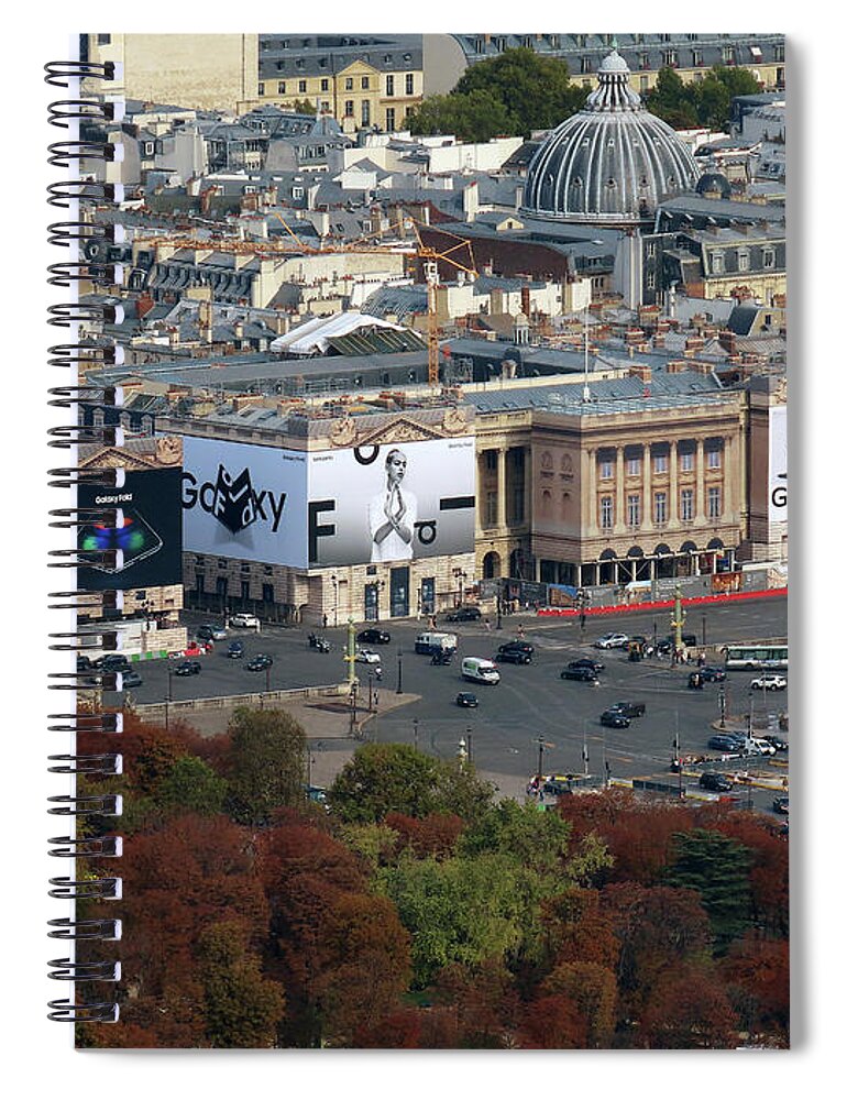 Paris Spiral Notebook featuring the photograph Paris, France #9 by Steven Spak