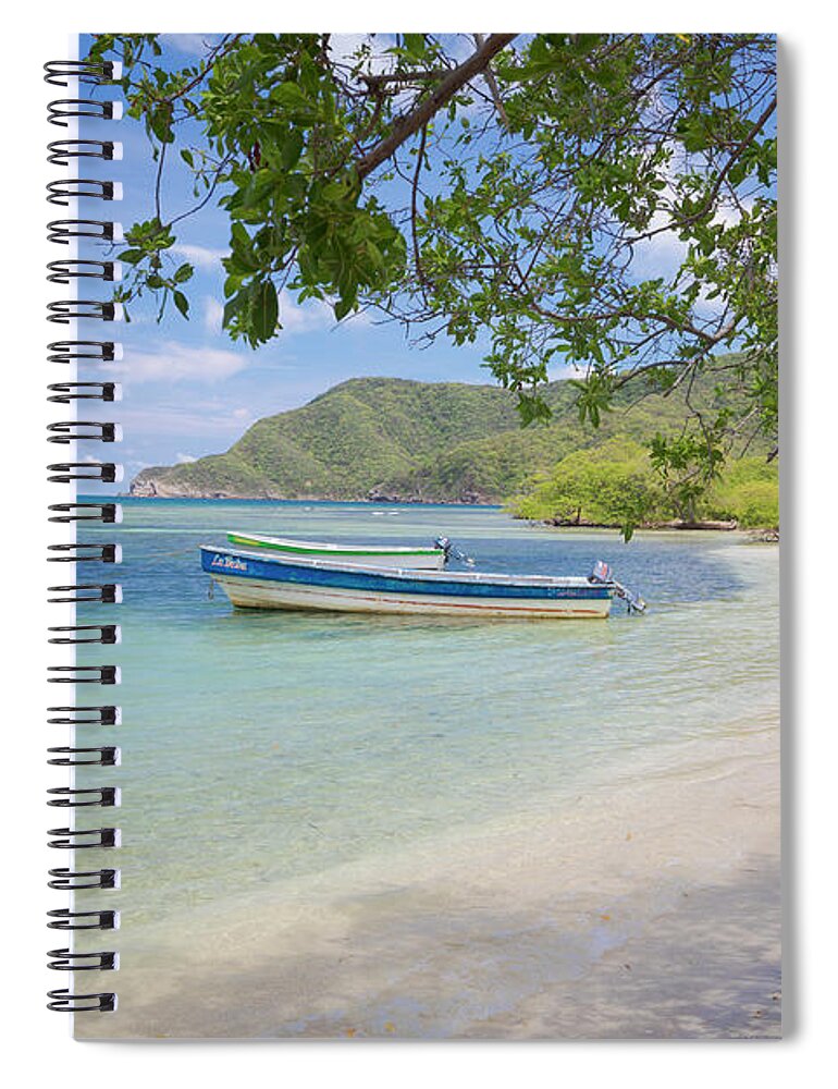 Parque Tayrona Spiral Notebook featuring the photograph Parque Tayrona Magdalena Colombia #9 by Tristan Quevilly