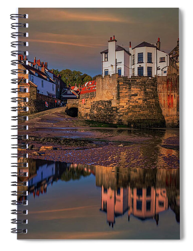 Robin Hood's Bay Spiral Notebook featuring the photograph Robin Hood's Bay - England #9 by Joana Kruse