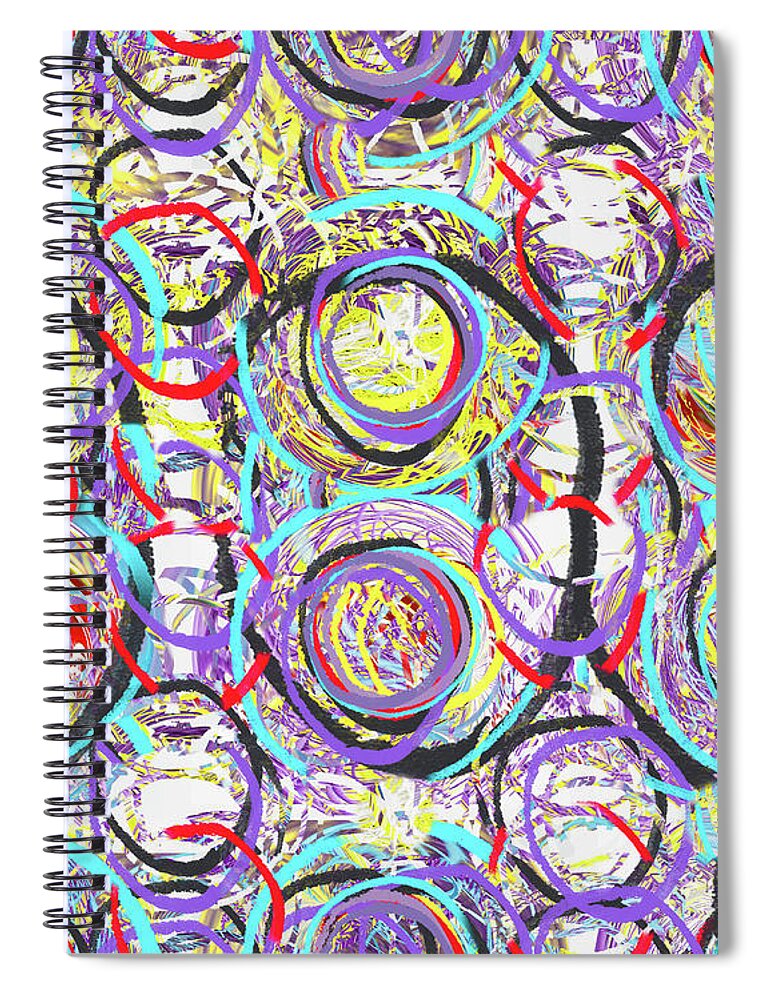 Circles Spiral Notebook featuring the photograph A Picture of a Thousand Words by Marilyn Cornwell