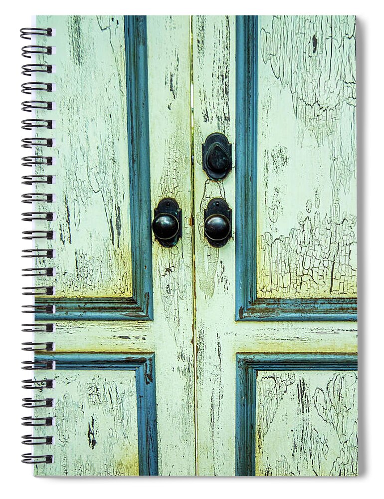 California Spiral Notebook featuring the photograph A touch of history by Leslie Struxness