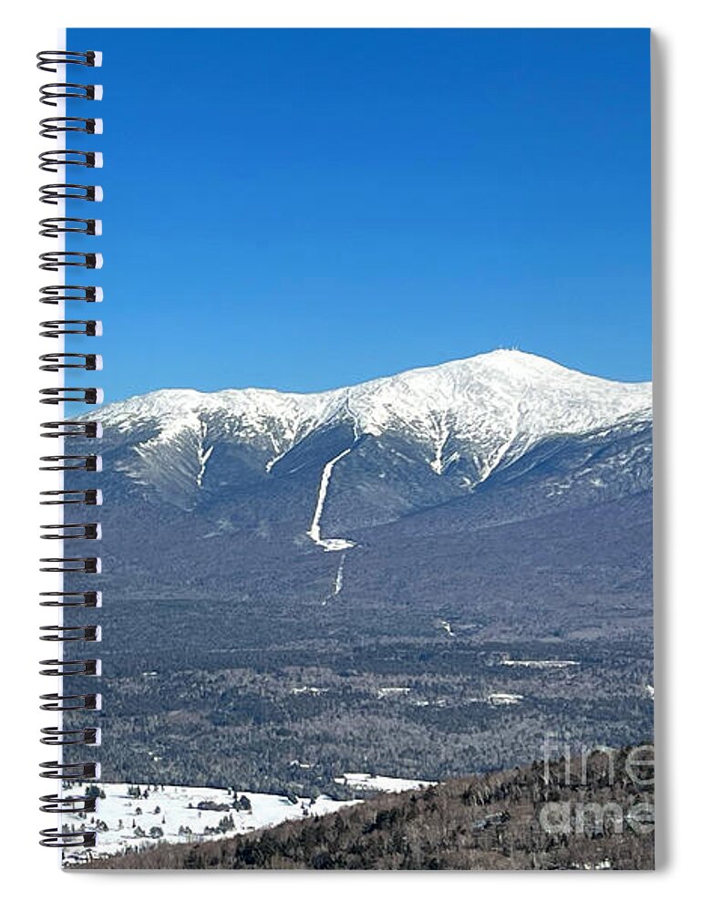 Mount Washington Spiral Notebook featuring the photograph A Towering Giant by Frances Ferland