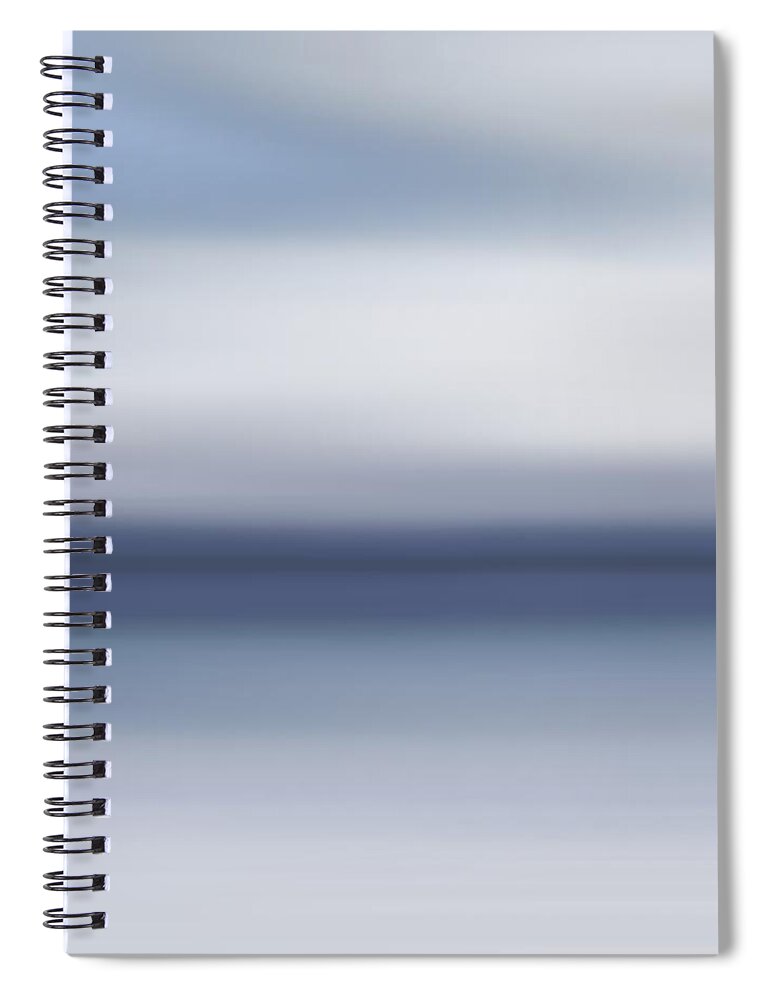 Abstract Spiral Notebook featuring the digital art Abstract 53 by Lucie Dumas