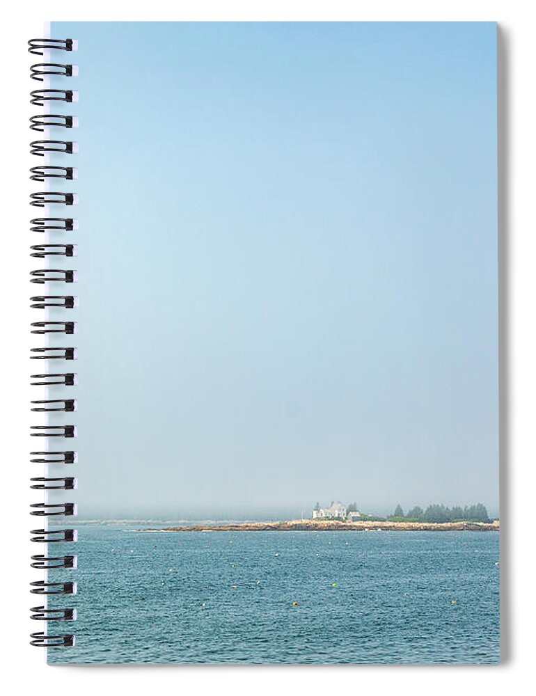 Acadia Spiral Notebook featuring the photograph Acadia National Park - Bar Harbor by Amelia Pearn