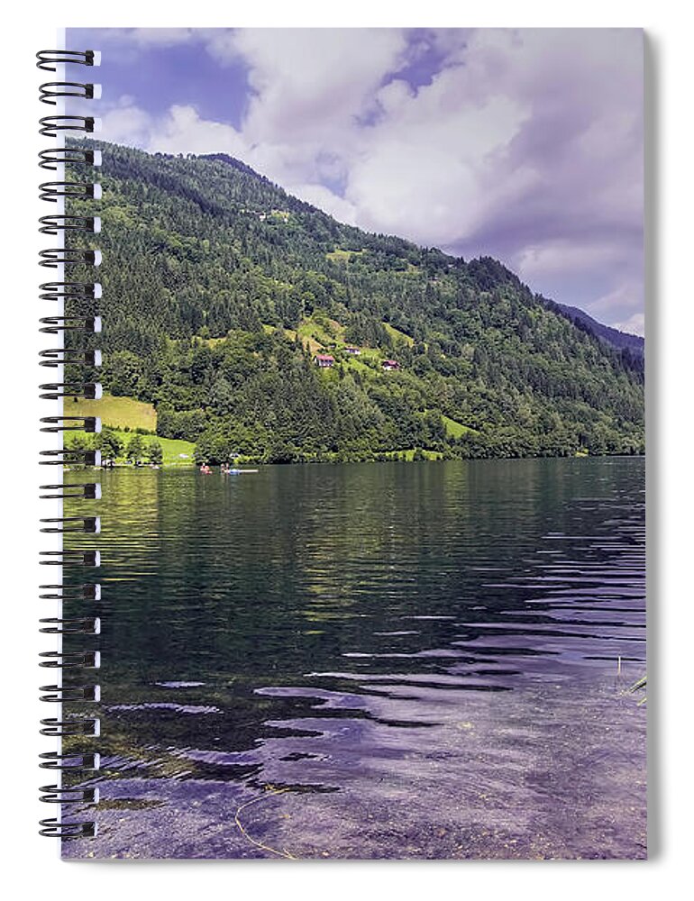 National Park Spiral Notebook featuring the photograph Afritzer See - Carinthia - Austria by Paolo Signorini