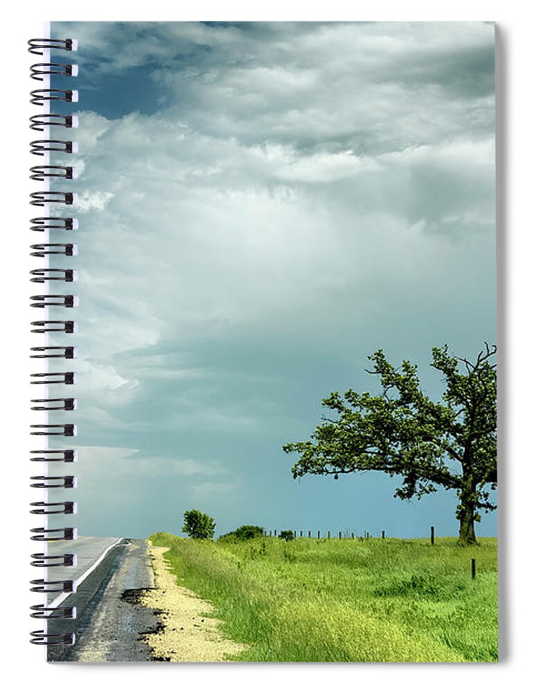 Landscape Spiral Notebook featuring the photograph After the Storm by Al Mueller