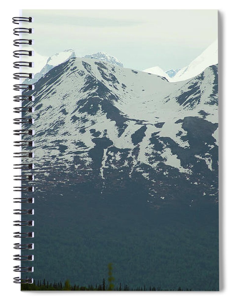 Alaska Spiral Notebook featuring the photograph Alaskan Adventure 47 by Mike McGlothlen