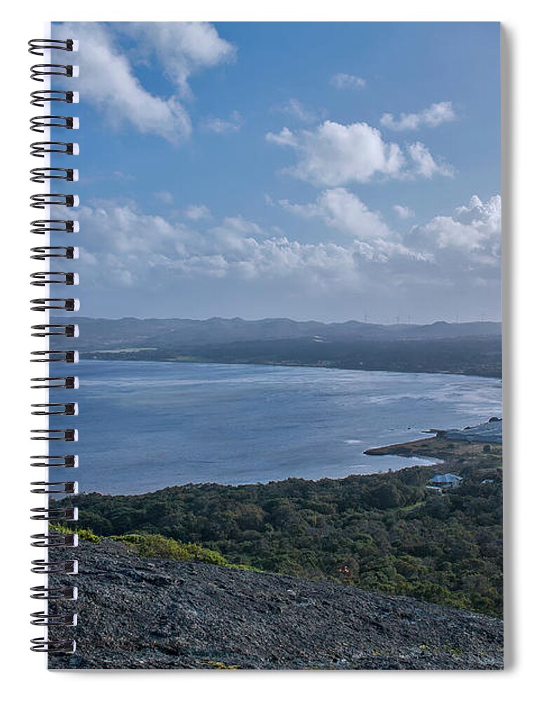 Albany Spiral Notebook featuring the photograph Albany from Mt. Melville, Western Australia by Elaine Teague