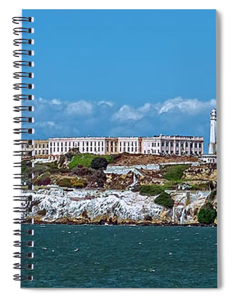 Alcatraz Spiral Notebook featuring the photograph Alcatraz by Greg Reed