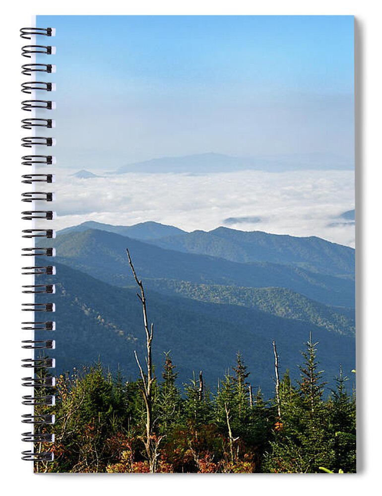 Andrews Bald Spiral Notebook featuring the photograph Andrews Bald 10 by Phil Perkins
