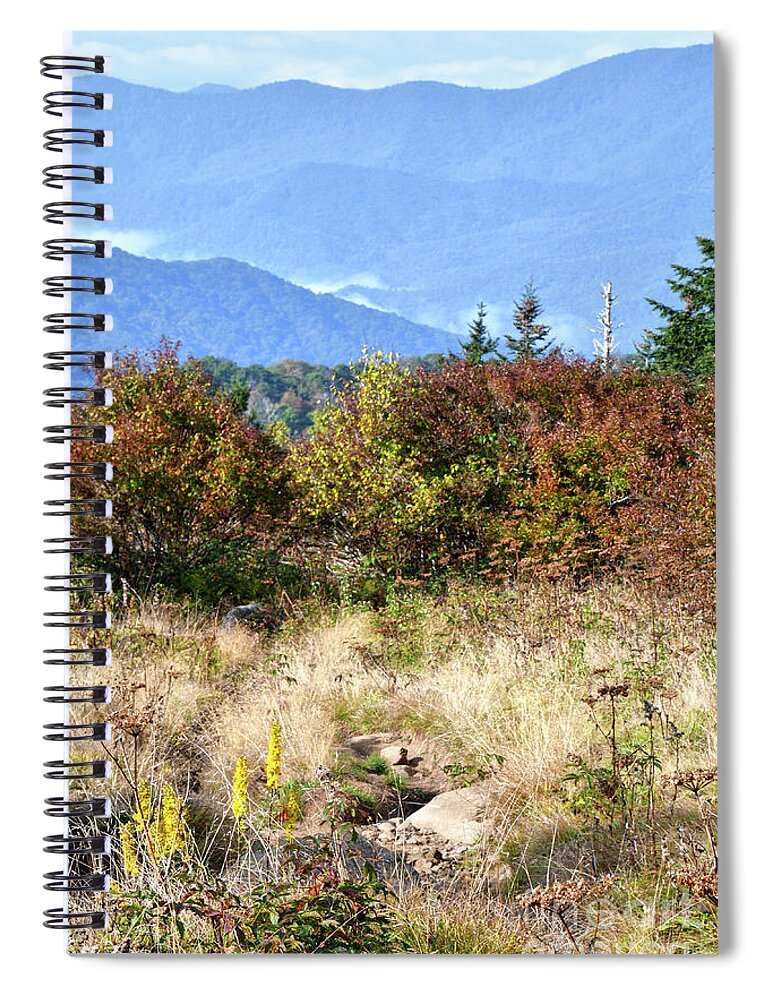 Andrews Bald Spiral Notebook featuring the photograph Andrews Bald 3 by Phil Perkins