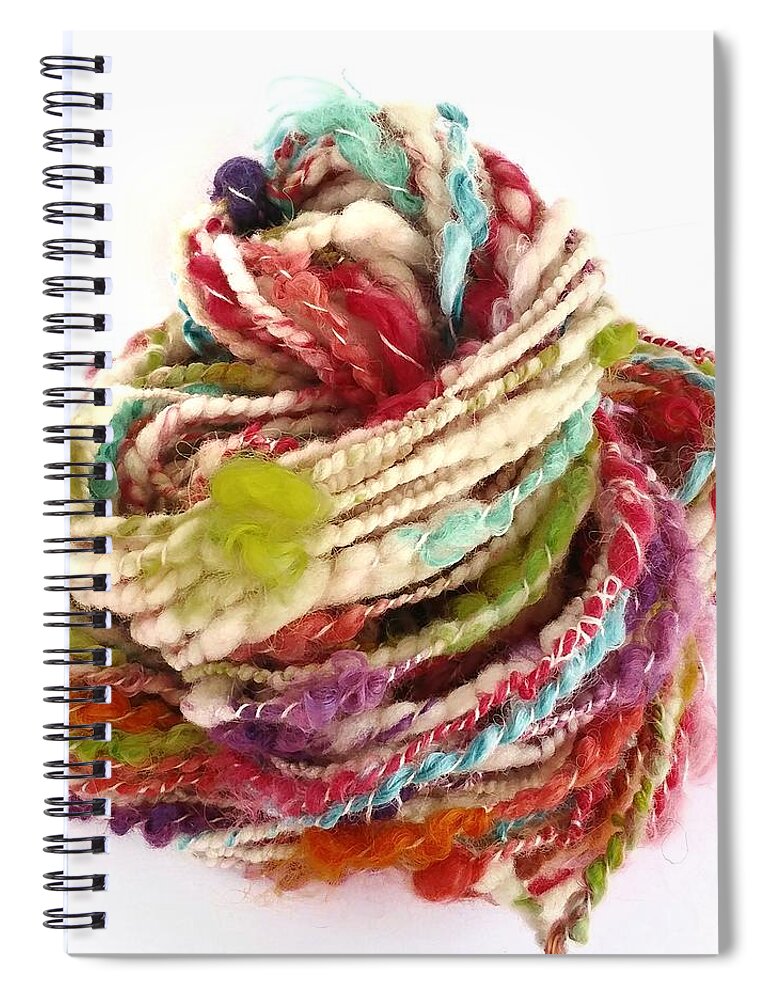 Textured Yarn Spiral Notebook featuring the photograph Another Fiesta by Charles and Melisa Morrison