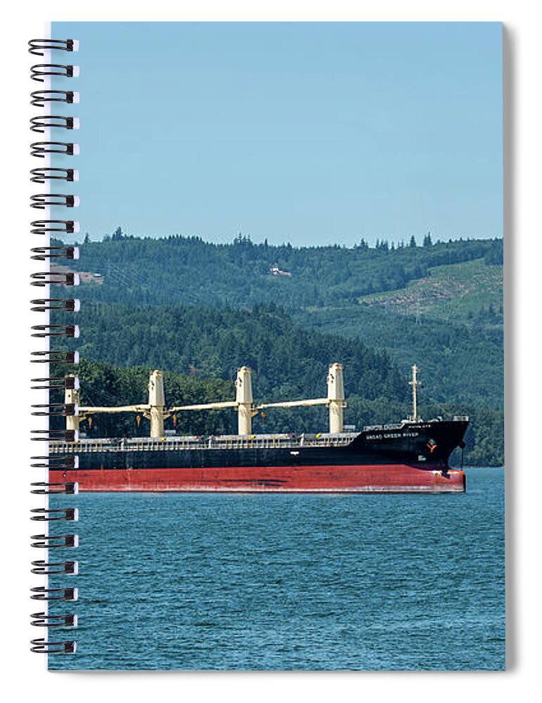 Ansac Green River Spiral Notebook featuring the photograph Ansac Green River by Tom Cochran