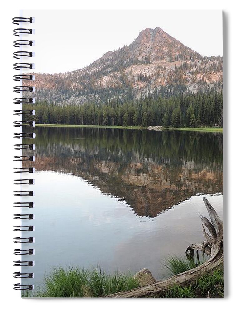 Lake Spiral Notebook featuring the photograph Anthony Lake at Sunset by Julie Rauscher