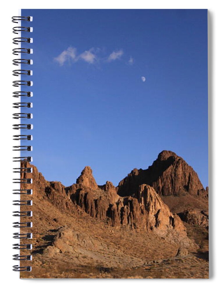 Arizona Spiral Notebook featuring the photograph Arizona Mountains by Karen Ruhl