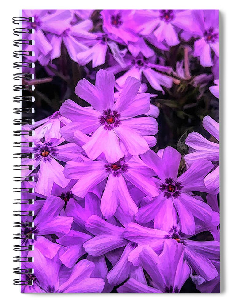 Flowers Spiral Notebook featuring the photograph Arrival of Spring by Amy Dundon