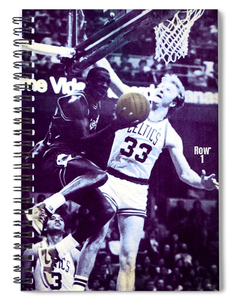 Afskedige utilfredsstillende Mudret 1986 Michael Jordan vs. Celtics Art Spiral Notebook by Row One Brand - Fine  Art America