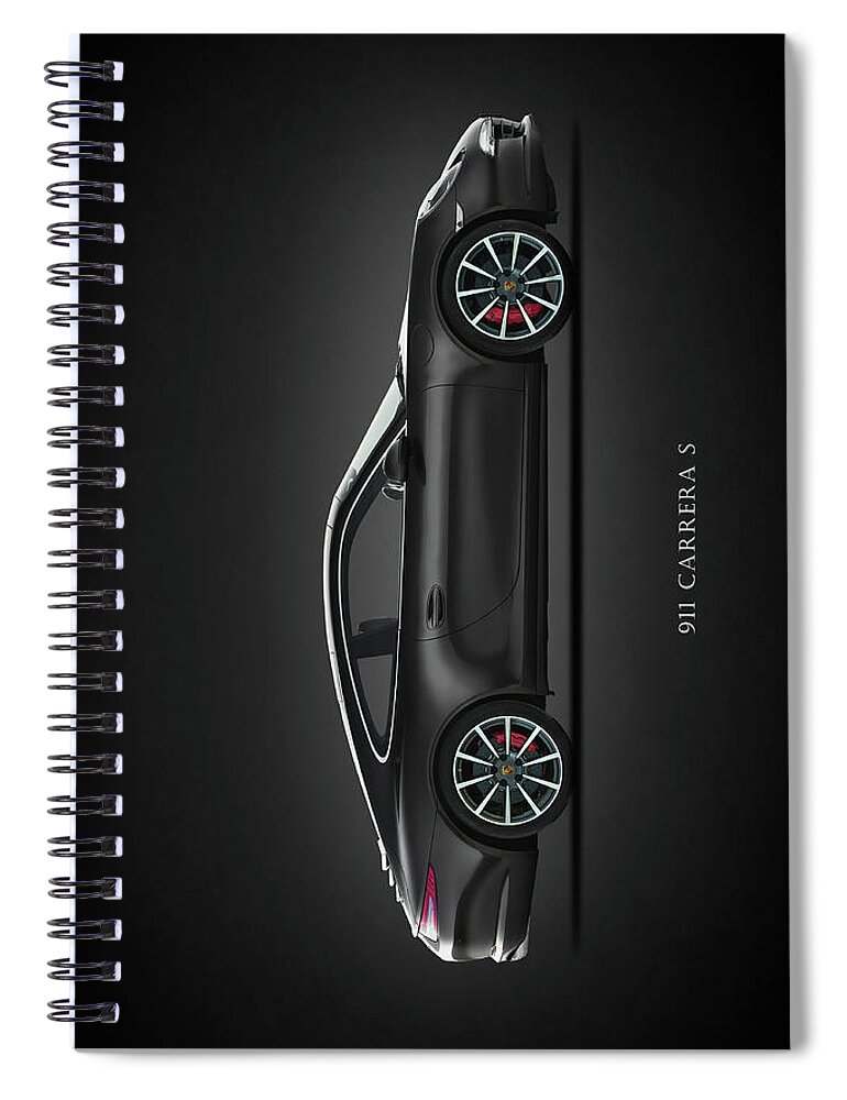 911 Carrera S Spiral Notebook featuring the photograph 911 Carrera S #1 by Mark Rogan