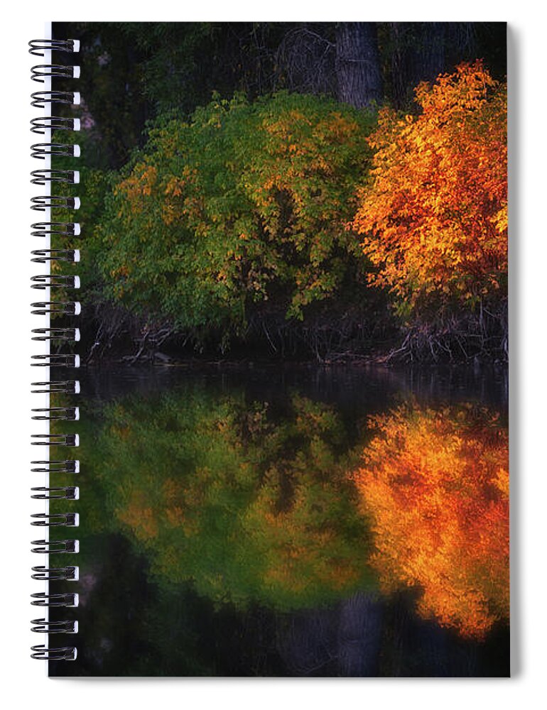 Sunrise Spiral Notebook featuring the photograph At the Waters Edge by Darren White