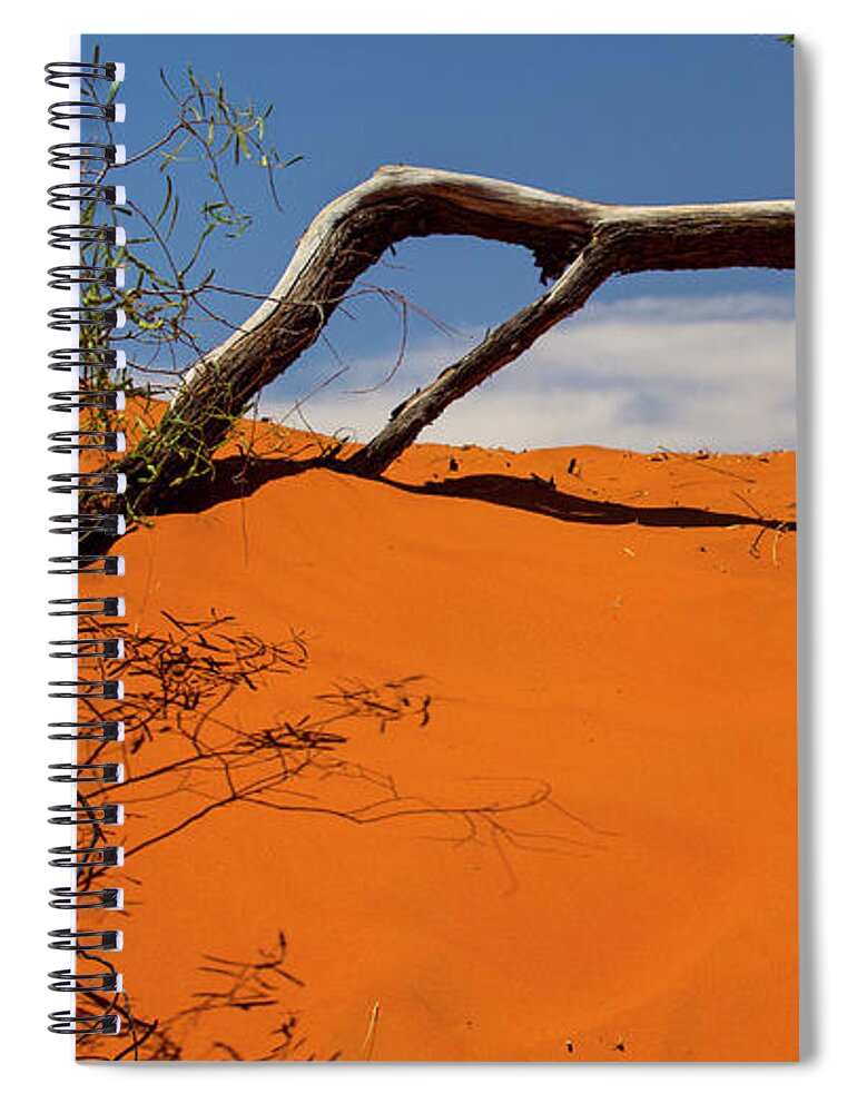 2019 Spiral Notebook featuring the photograph Australian outback by Agnes Caruso