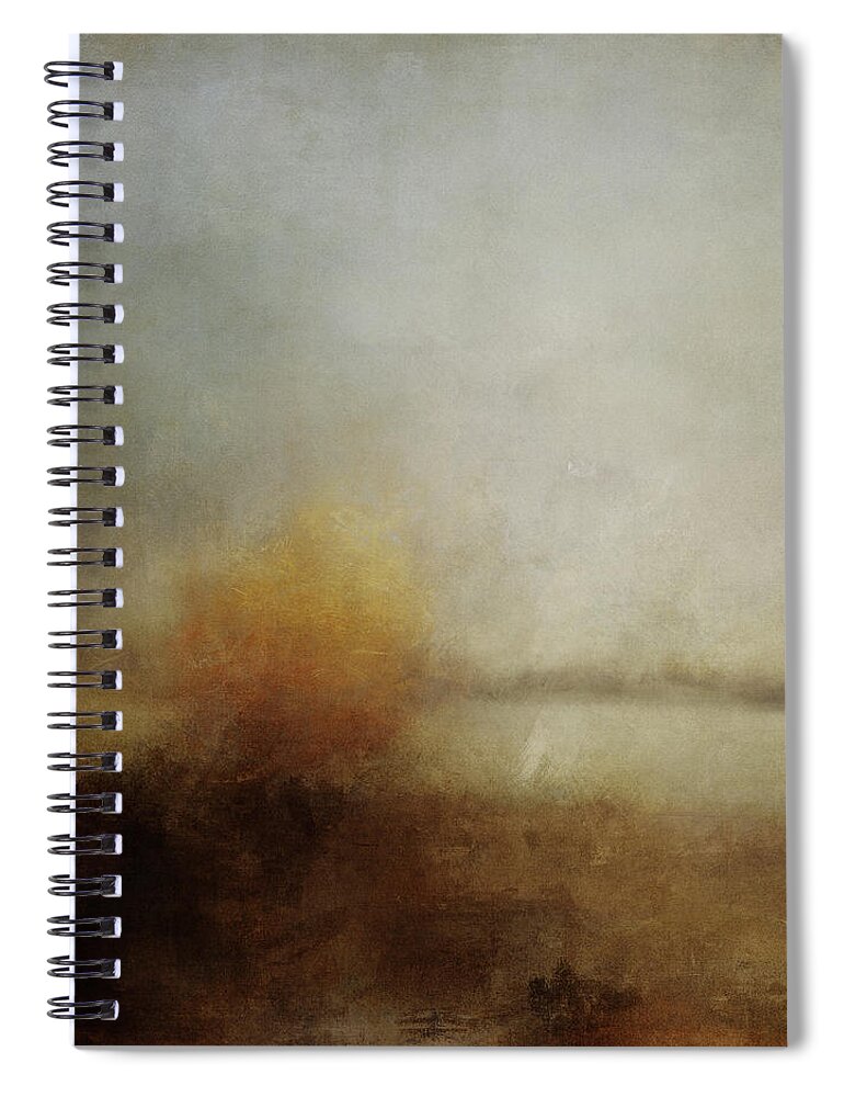 Autumn Spiral Notebook featuring the painting Autumns Gift by Jai Johnson