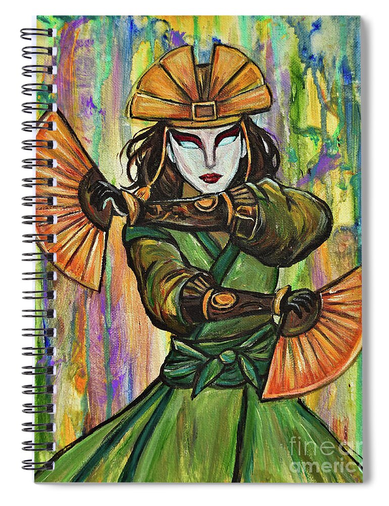 Avatar Kyoshi Spiral Notebook For Sale By Sarah Johnson
