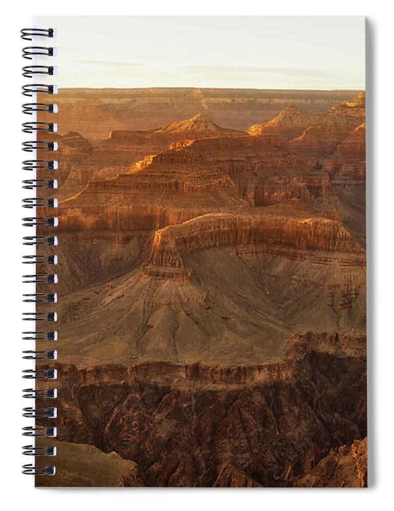 Colorado River Spiral Notebook featuring the photograph Awash with Light by Rick Furmanek