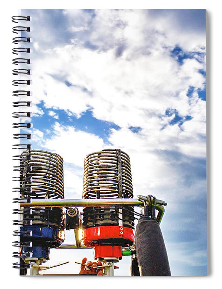Co Spiral Notebook featuring the photograph Balloon Fest by Doug Wittrock