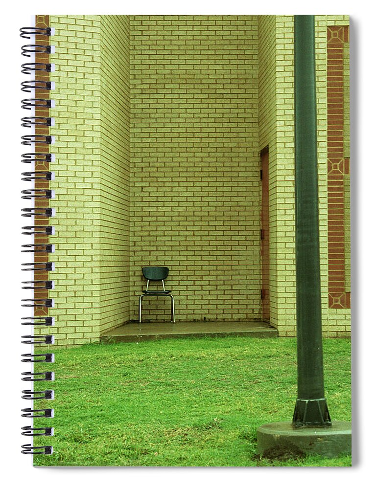 School Spiral Notebook featuring the digital art Banished by Brad Barton