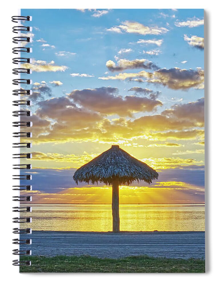 Sunrise Spiral Notebook featuring the photograph Beach Sunrise by Ty Husak