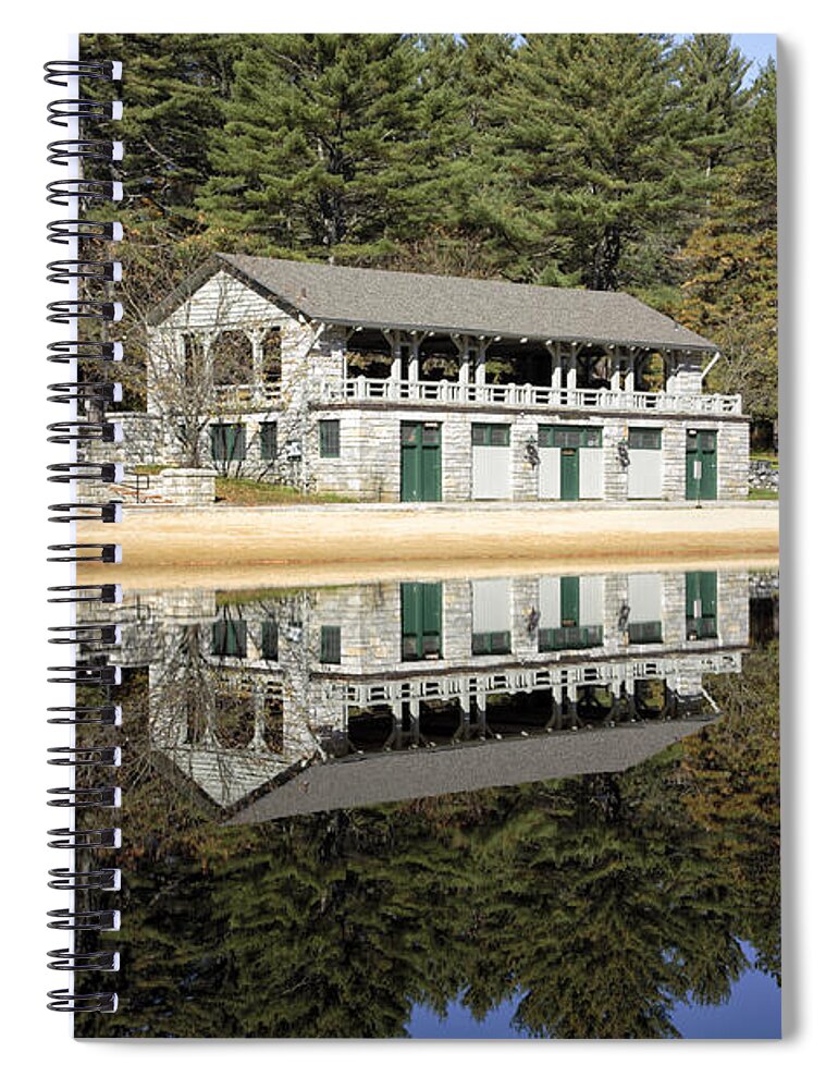 New England Spiral Notebook featuring the photograph Bear Brook State Park - Allenstown New Hampshire by Erin Paul Donovan