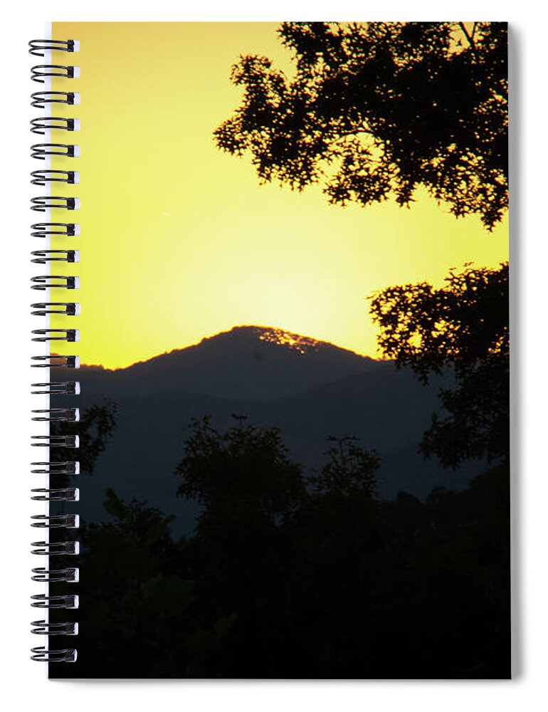 Sunset Spiral Notebook featuring the photograph Beautiful Sunset by Demetrai Johnson