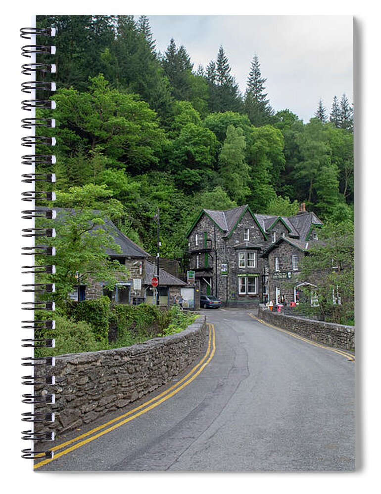 Betws Y Coed Spiral Notebook featuring the photograph Betws Y Coed by Gareth Parkes