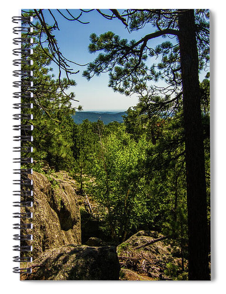 Black Hills Spiral Notebook featuring the photograph Black Hills IMG 6401 by Jana Rosenkranz