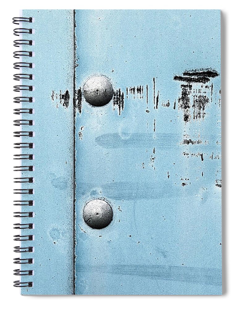Industial Spiral Notebook featuring the photograph Blemish by Tom Druin