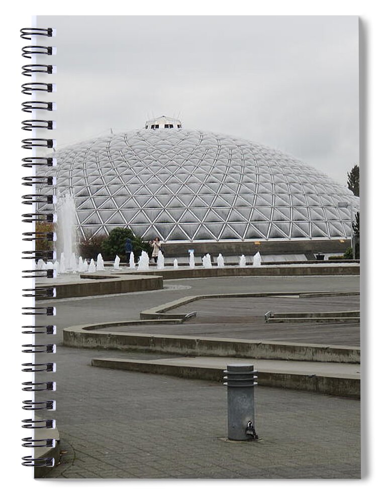 Fall Spiral Notebook featuring the photograph Bloedel Conservatory by Mary Mikawoz