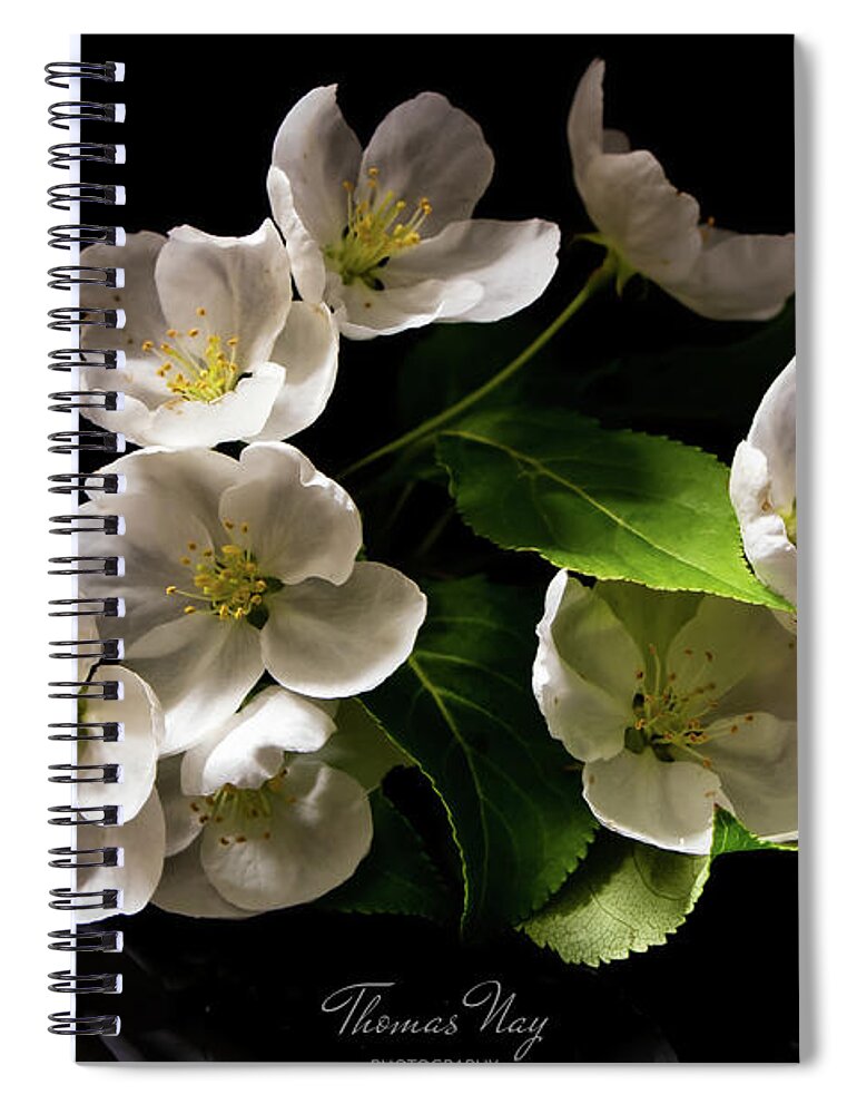 Blossom Cluster Spiral Notebook featuring the photograph Blossom by Thomas Nay