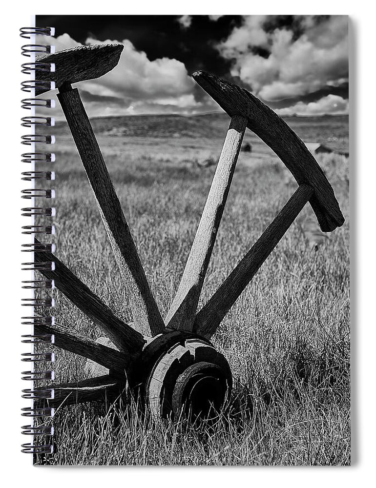 Bodie Spiral Notebook featuring the photograph Bodie Up Close III by Jon Glaser